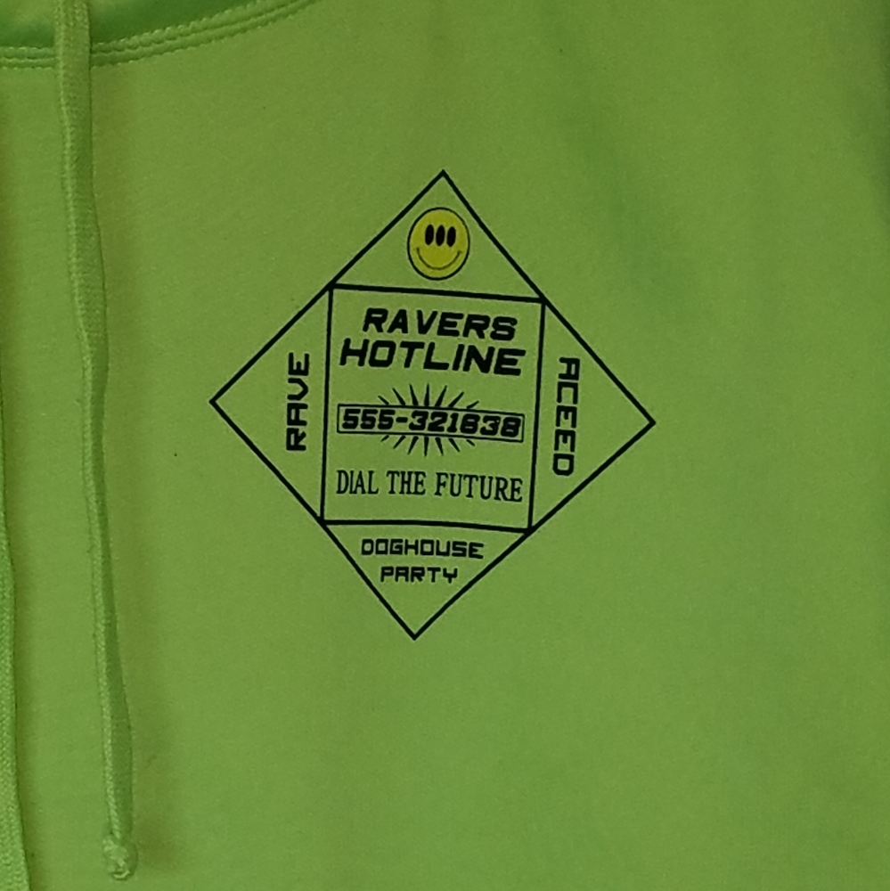 CYBERDOG Raver Hotline Hoodie - Picture 3 of 8